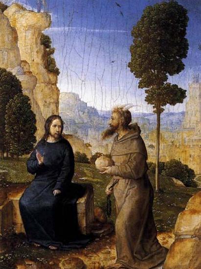 Juan de Flandes The Temptation of Christ Norge oil painting art